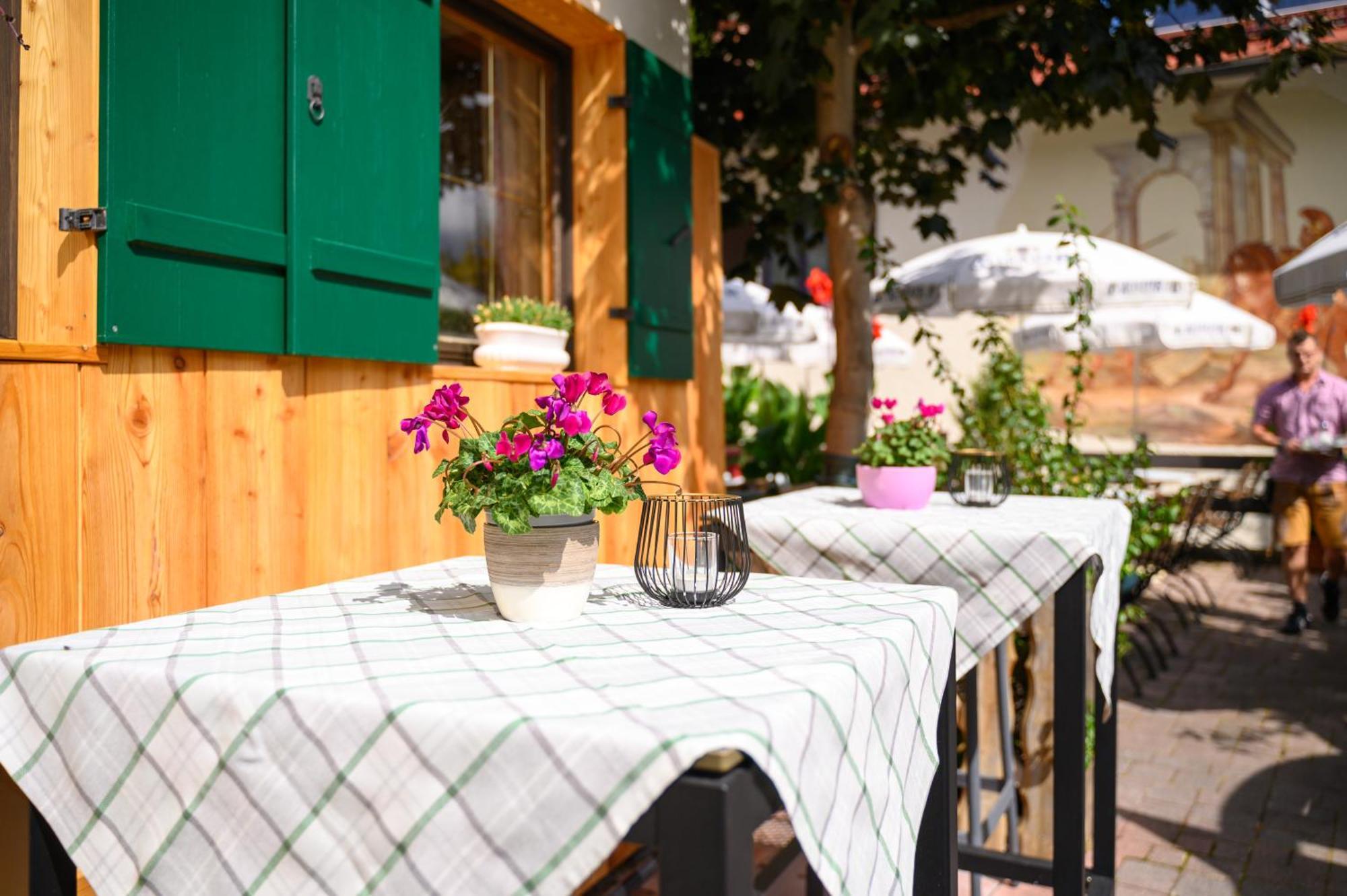 Hotel Restaurant Fruehlingsgarten Füssen Exteriör bild