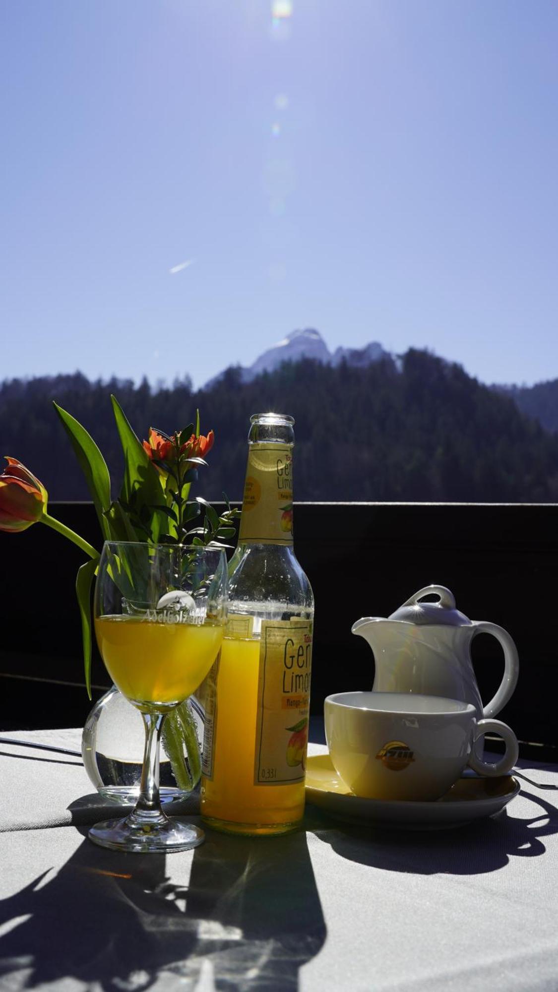 Hotel Restaurant Fruehlingsgarten Füssen Exteriör bild